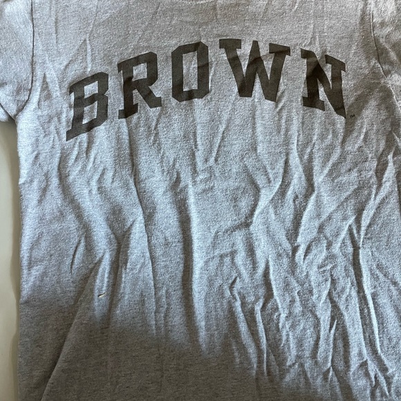 Brown University Grey Gildan T-Shirt - Picture 2 of 2